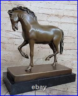 100% BRONZE Chinese Horse Tang Dynasty Sculpture Statue Replica Hand Made Sale