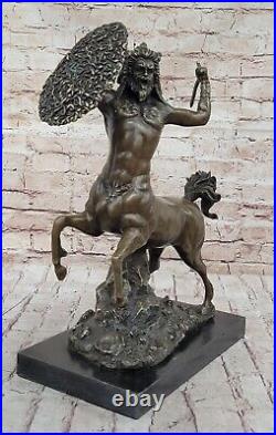 100% Solid Bronze Greek Mythology Centaur Sculpture Statue Made by Lost Wax Deco 100% Solid Bronze Greek Mythology Centaur Sculpture Statue Made by Lost Wax Deco