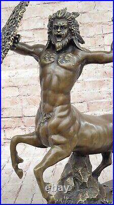 100% Solid Bronze Greek Mythology Centaur Sculpture Statue Made by Lost Wax Deco 100% Solid Bronze Greek Mythology Centaur Sculpture Statue Made by Lost Wax Deco