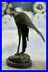 100_Solid_Bronze_Wildlife_Artwork_Classic_Bird_Statue_Gift_Hand_Made_Figure_NR_01_ub