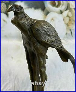 100% Solid Bronze Wildlife Artwork Classic Bird Statue Gift Hand Made Figurine G