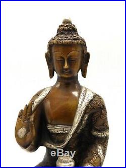 10 hand made copper blessing Buddha Bronze Statue-Buddha statue from Nepal