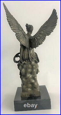 11 Tall Archangels Nike Angel of Victory Mythical Bronze Sculpture Statue SALE