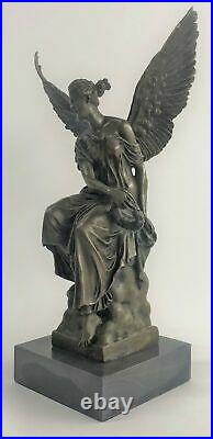 11 Tall Archangels Nike Angel of Victory Mythical Bronze Sculpture Statue SALE