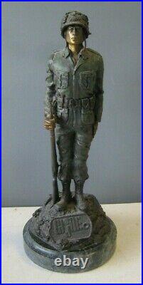 1996 Gi Joe 13 Bronze Statue- Prototype By Randy Bowen- Only 15 Made