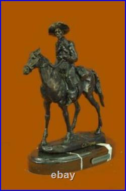 American Hand Made Sculpture Statue Will Rogers By Thomas Western Figurine Sale
