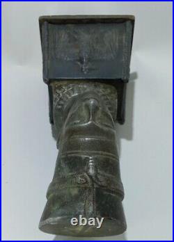 Ancient Statue Pharaonic Rare Heavy Made EGYPTIAN iron