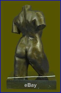 Aristide Maillol Nude Young Girl Hand Made Bronze Signed Sculpture Statue Sale