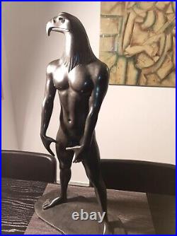 Arno Breker Sculpture Bronze Young Europe 101/300 Brown Patinated 68 x 37 17 cm