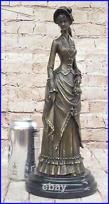 Art Deco Bronze Sculpture Victorian Style Hand Made Bronze Figurine Figure Sale Art Deco Bronze Sculpture Victorian Style Hand Made Bronze Figurine Figure Sale