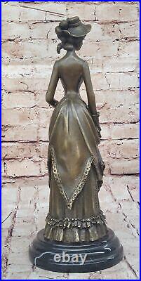 Art Deco Bronze Sculpture Victorian Style Hand Made Bronze Figurine Figure Sale Art Deco Bronze Sculpture Victorian Style Hand Made Bronze Figurine Figure Sale