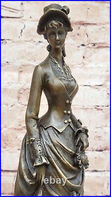 Art Deco Bronze Sculpture Victorian Style Hand Made Bronze Figurine Figure Sale Art Deco Bronze Sculpture Victorian Style Hand Made Bronze Figurine Figure Sale