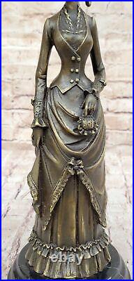 Art Deco Bronze Sculpture Victorian Style Hand Made Bronze Figurine Figure Sale Art Deco Bronze Sculpture Victorian Style Hand Made Bronze Figurine Figure Sale