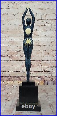Art Deco Bronze Starfish Egyptian Dancer Figurine Hand Made Collectible Figure Art Deco Bronze Starfish Egyptian Dancer Figurine Hand Made Collectible Figure