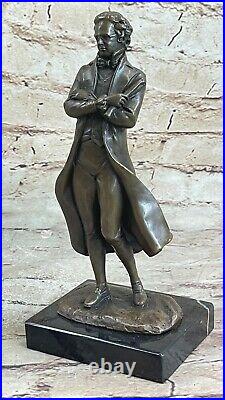 Art Deco European Made Thomas Jefferson Declaration of Independence Bronze Statu