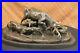 Art_Deco_Hand_Made_Confrontation_between_stag_and_Dogs_Bronze_Sculpture_Figurine_01_vkc