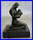 Art_Deco_Hand_Made_Mother_and_Newborn_Baby_Bronze_Sculpture_European_Made_Statue_01_bcbi