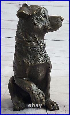 Art Deco Jack Russell Hot Cast Hand Made Museum Quality Bronze Statue Artwork