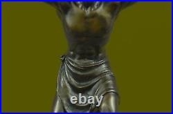 Atlas Holding World Greek Statue 100% Real Bronze by Lost wax Method Hand Made