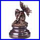 BRONZE_Figure_Elf_MARBLE_BASE_Magic_NATURE_Decorative_Statue_FEE_Sitting_Elf_JMA067_01_bksr