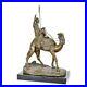 BRONZE_SCULPTURE_DROMEDARY_WITH_RIDER_STATUE_CAMEL_AND_RIDER_marble_base_EJA0627_01_ljl