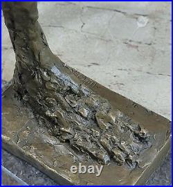 Big Foot By Giacommeti Hand Made Museum Quality Classic Bronze Statue Figurine Big Foot By Giacommeti Hand Made Museum Quality Classic Bronze Statue Figurine