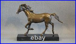 Bronze Figure Statue A Horse Horse Galloping Decorative Sculpture Bronze Figure