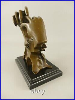 Bronze Figure Wedding Stick the Rings Marriage Statue Symbol Love Love JMA262