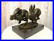 Bronze_Figurine_Rabbit_Signed_Bronze_Mounted_on_Marble_01_sa