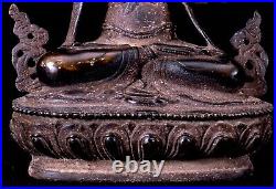 Bronze, Manjushri, Tibetan, Antique, 19th Century