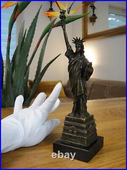 Bronze Marble Statue Liberty Goddess Statue of Liberty Antique Noble Figure Sculpture