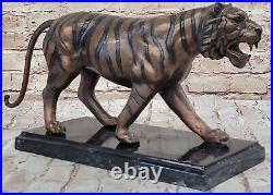 Bronze Metal Statue Royal Bengal Tiger India Gift Sculpture Hand Made Home Deal Bronze Metal Statue Royal Bengal Tiger India Gift Sculpture Hand Made Home Deal