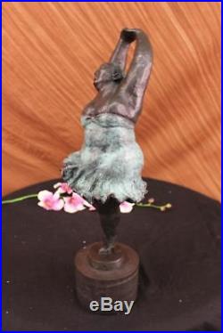 Bronze Sculpture Abstract Nude Naked Lady by Milo 20 Tall Hand Made Statue Gift