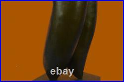 Bronze Sculpture Abstract Nude Naked Lady by Milo 28 Tall Hand Made Statue Deal