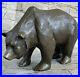 Bronze_Sculpture_Black_Grizzly_Bear_Mother_Cubs_Animal_Figurine_Hand_Made_Statue_01_td