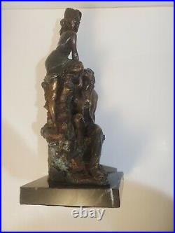 Bronze Sculpture By Marga POAR Made In Spain