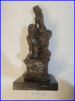 Bronze Sculpture By Marga POAR Made In Spain