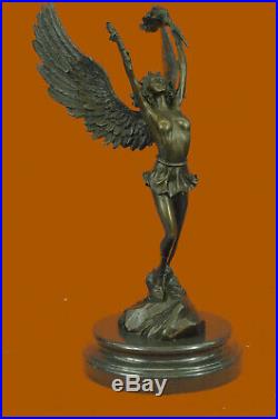 Bronze Sculpture Classic Nike Winged Victory of Samothrace Statue Hand Made DEAL