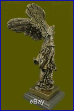 Bronze Sculpture Classic Nike Winged Victory of Samothrace Statue Hand Made Gift
