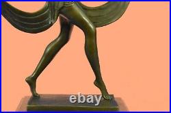Bronze Sculpture Dance Dancer Dancing Trophy Hand Made Statue by Fayral SALE