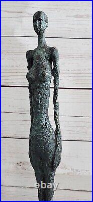 Bronze Sculpture European Made by Lost Wax Method Nude Man by Gia Figurine