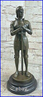 Bronze Sculpture Hand Made Detailed Museum Quality Classic Roman Warrior Statue