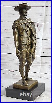 Bronze Sculpture Hand Made Hot Cast Museum Quality Eastwood Movie Prop Statue NR