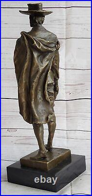 Bronze Sculpture Hand Made Hot Cast Museum Quality Eastwood Movie Prop Statue NR