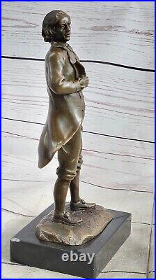 Bronze Sculpture Hand Made Museum Quality Thomas Jefferson Artwork Figurine