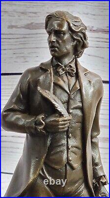 Bronze Sculpture Hand Made Museum Quality Thomas Jefferson Artwork Figurine