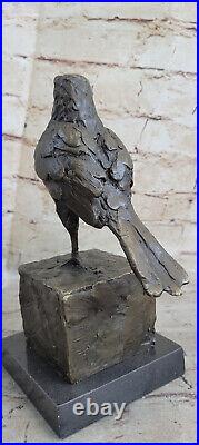 Bronze Sculpture Hand Made Pigeon Bird Bronze Masterpiece Classic Artwork Sale