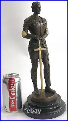 Bronze Sculpture Hand Made Spartan Gladiator Museum Quality Artwork Figur Statue Bronze Sculpture Hand Made Spartan Gladiator Museum Quality Artwork Figur Statue