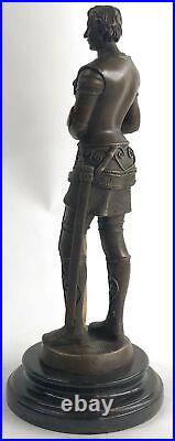 Bronze Sculpture Hand Made Spartan Gladiator Museum Quality Artwork Figur Statue Bronze Sculpture Hand Made Spartan Gladiator Museum Quality Artwork Figur Statue