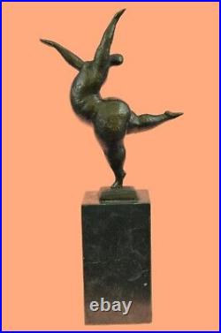 Bronze Sculpture, Hand Made Statue Abstract Abstract Ballerina Original Milo Art